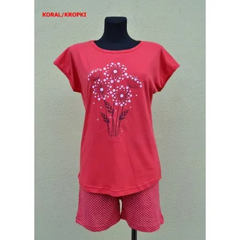 Dámské pyžamo DÁMSKÉ PYŽAMO BAVLNA KRÁTKÝ RUKÁV, 3/4 KALHOTY 164 M SUTEX