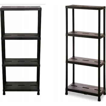 Dílenský regál Plastový skladový regál Toomax 138 x 60 x 30 cm max 25 kg na polici