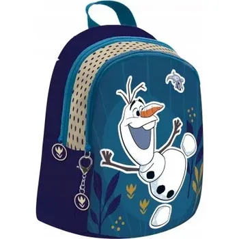 Dětský batoh Vícekomorový předškolní Batoh Beniamin Ledové Království bílá, modrá