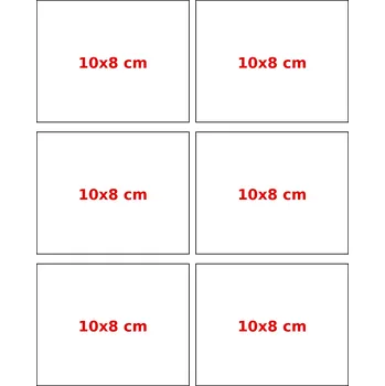 Jedlá dekorace na dort Tisk na Dekor profi Paper Plus s vlastním obrázkem 6x obdelník - upravené zákazníkem (10x8 cm s výřezem)