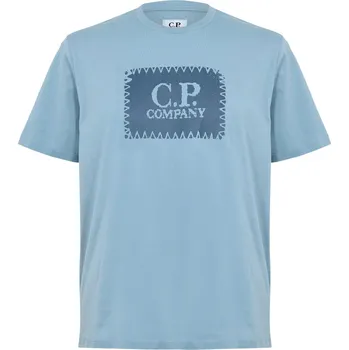 Pánská móda Tričko CP COMPANY Silver Blue 809 1219471 3XL (56)