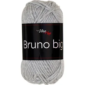 Příze Bruno Big, 413, světle šedá