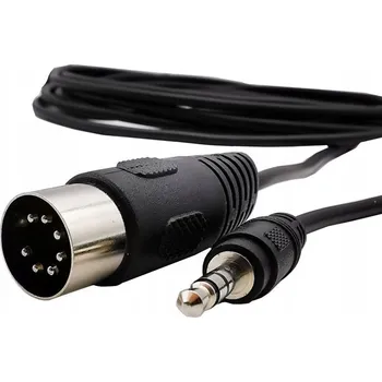 Audio kabel Kabel 3,5 mm jack - DIN 5pinový GD Kabel DIN5 - JACK 3,5 mm 1,2 m 1,2 m