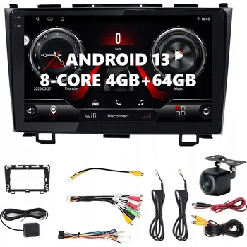 Autorádio Autorádio Honda CRV III 2007-2011 9" s Android Auto a Bluetooth