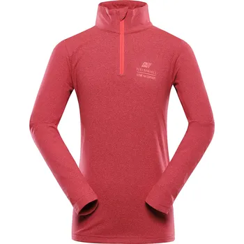 Dětské rychleschnoucí triko ALPINE PRO STANSO růžová / fialová 140-146