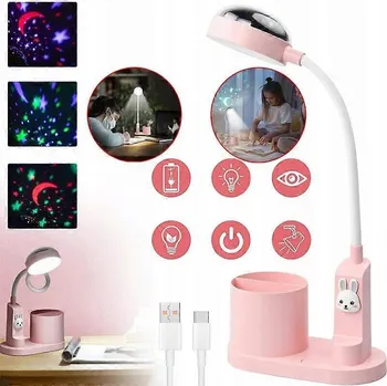 Lampička MULTIFUNKČNÍ LAMPIČKA NA STŮL PRO DĚTI 3v1 - OCHRANA OČÍ