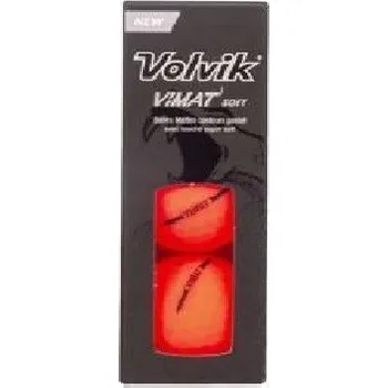 Golfový míček Golfové míčky VOLVIK VIMAT Soft (červená matná) 3 ks