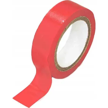 Izolační páska Izolační páska červená PVC 10 metrů