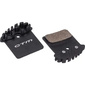 Brzda na kolo Brzdové destičky CTM OC-01 s chladičem, Shimano XTR, XT, SLX, FSA, organické