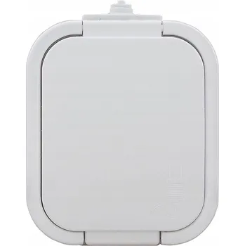 Elektrická zásuvka Elektrická Zásuvka vodotěsná Abex bílá