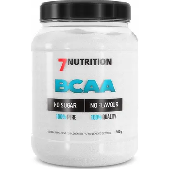 Aminokyselina BCAA prášek 7 Nutrition 7Nutrition 500 g přírodní