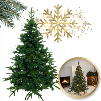 Vánoční stromek Umělý vánoční stromeček Ecarla 121 - 150 cm