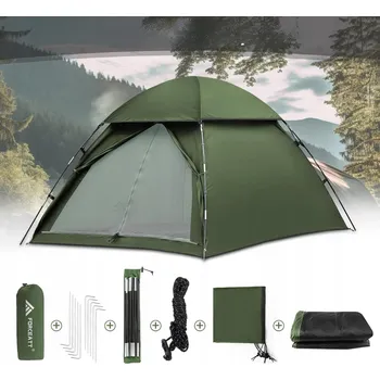 Stan Kopulovitý Stan pro 2 osoby, snadno sestavitelný, voděodolný a lehký