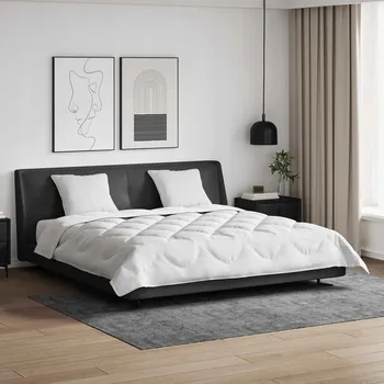 Polštář Přikrývka s polštářem 3 ks Bílá Mikrovlákno