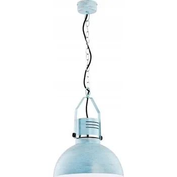 Závěsná lampa mátová industriální MEDINA Alfa 1 x E27