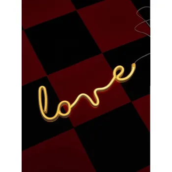 Lampička Sinsay - LED lampa ve tvaru nápisu „Love“ - bílá - 081IK-00X - 081IK-00X-ONE