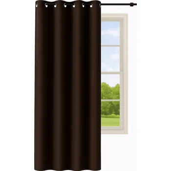 Obraz Závěs polozatemňovací 140x250 cm s kroužky, dekorativní, moderní