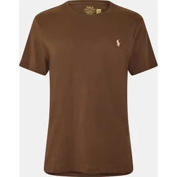 Pánské tričko Tričko Polo Ralph Lauren Nutmeg Brown 1219419 2XL