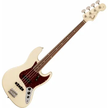 Strunný nástroj Fender American Vintage II 1966 Jazz Bass RW Olympic White Elektrická baskytara (Jako nové)