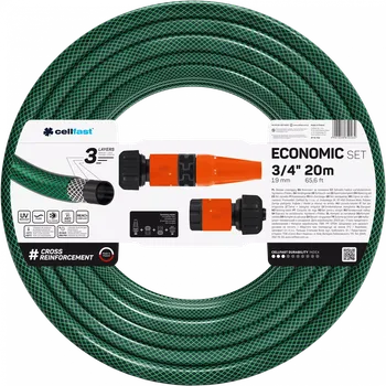 Zahradní hadice Zavlažovací sada ECONOMIC 3/4" 20 m