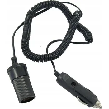 Napájecí kabel Prodlužovací Kabel Carcommerce 3 m 1 ks zásuvek, černý