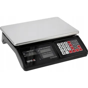 Osobní váha Yato YT-73270 Elektronická obchodní váha s LCD displejem, 40 kg / 5 g