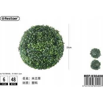 Zahradní dekorace Koule Umělá Zeleň 22CM Zahradní Dekorace