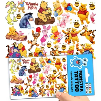 Odstranitelné tetování Filmová a herní nálepka na tetování Dětské vodní tetování Omyvatelné k narozeninám Dárek Dočasný dárek pro děti Originální opakovaně použitelné Spousta Vzorů