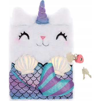 Zápisník Notes Tajný deník na klíček Koťátko Jednorožec Mořská panna ZA4821