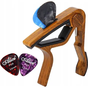 Kytara Kapodastr 2v1 pro akustickou a elektrickou kytaru + DÁREK