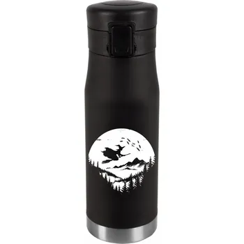 Termohrnek Termohrnek na kávu Gravírování Svátek Narozeniny Stříbrný ČARODĚJNICE 029