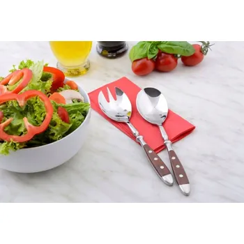 Příbor Sada příborů na SALÁT 2 kusy COUNTRY VINTAGE ocel ocel 18/10