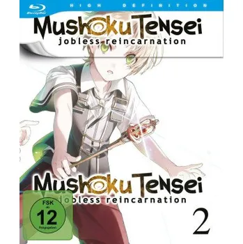 Blu-ray film Mushoku Tensei: Jobless Reincarnation. Staffel.1.2, 1 Blu-ray: Booklet, 2 Artcards. Japan – Rifujin Na Magonote,Manabu Okamoto,Hiroki Hirano (DE)