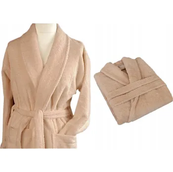 Dámský župan MĚKKÝ DÁMSKÝ FROTÉ ŽUPAN BELLA EUROFIRANY VELIKOST L - MIX BAREV