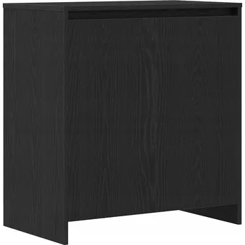 Komoda Černá komoda/skříňka do kredence z konstrukčního dřeva, 70 x 41 x 75 cm