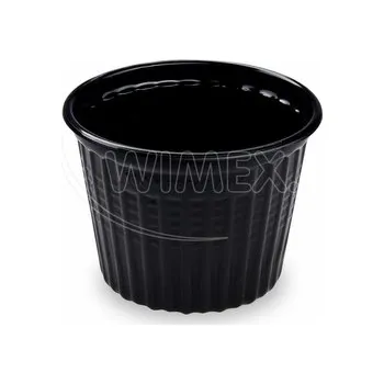 Miska (PP) Reware Snack opakovaně použitelná černá Ø115mm 520ml [25 ks]