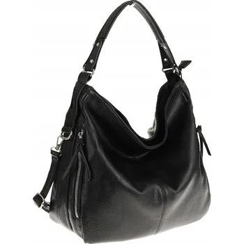 Kabelka Hernan kabelka eko kůže černá