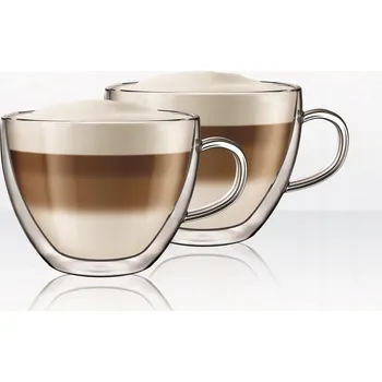 Sklenice Sklenice na cappuccino Aqualogis 250 ml 2 ks