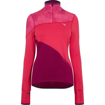 Dámská móda Tričko Diadora Winter Red 1218897 14 (L)