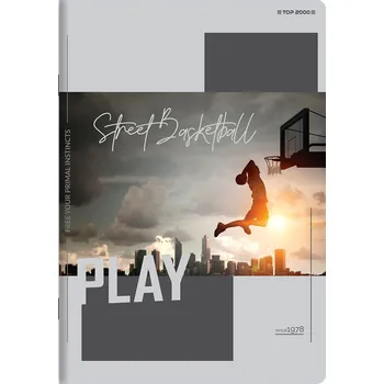 Sešit Sešit A5 60 listů čtvereček Poster Top2000