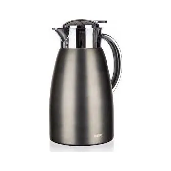 Termoska Termos na nápoje Banquet 1,5 l šedý turistický piknik výlet s rukojetí