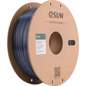 3D tisk PET-G eSUN 1,75 mm 1 kg, Barva Šedá