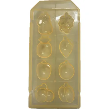 Tvořítko na led Forma na led ve tvaru ovoce, modrá