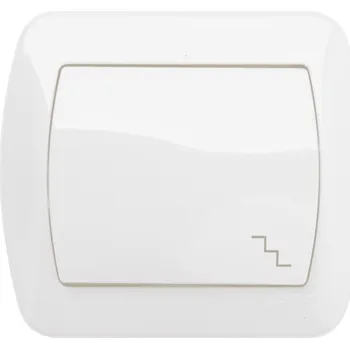 vypínač Schodišťový vypínač pod omítku Kontakt-simon AW6/11 bílý