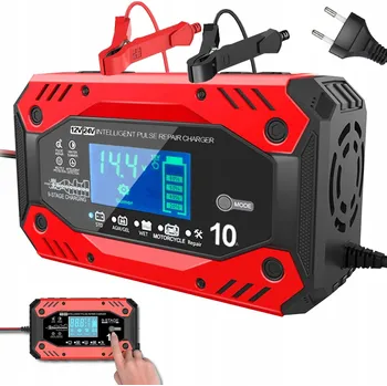 Nabíječka autobaterie VÝKONNÁ NABÍJEČKA AUTOBATERIÍ AUTOMATICKÁ 12V/10A - 24V/5A