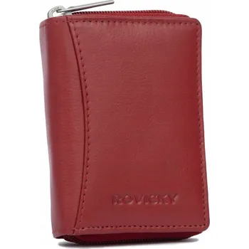 Peněženka Malá kožená červená peněženka Rovicky no. 23