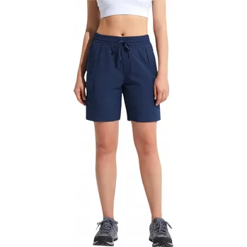 Dámské kraťasy Dámské Kraťasy cargo sportovní trekové tréninkové lehké tmavě modré XXL