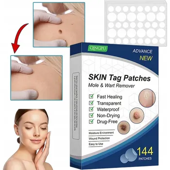 Zdravotnický materiál Náplasti na odstranění bradavic