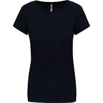 Dámské tričko Dámské strečové tričko Kariban K3013 Barva: Modrá námořní, Velikost: S