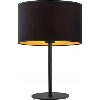 Lampička Stolní lampa Argon černá a žlutá, 15 W
